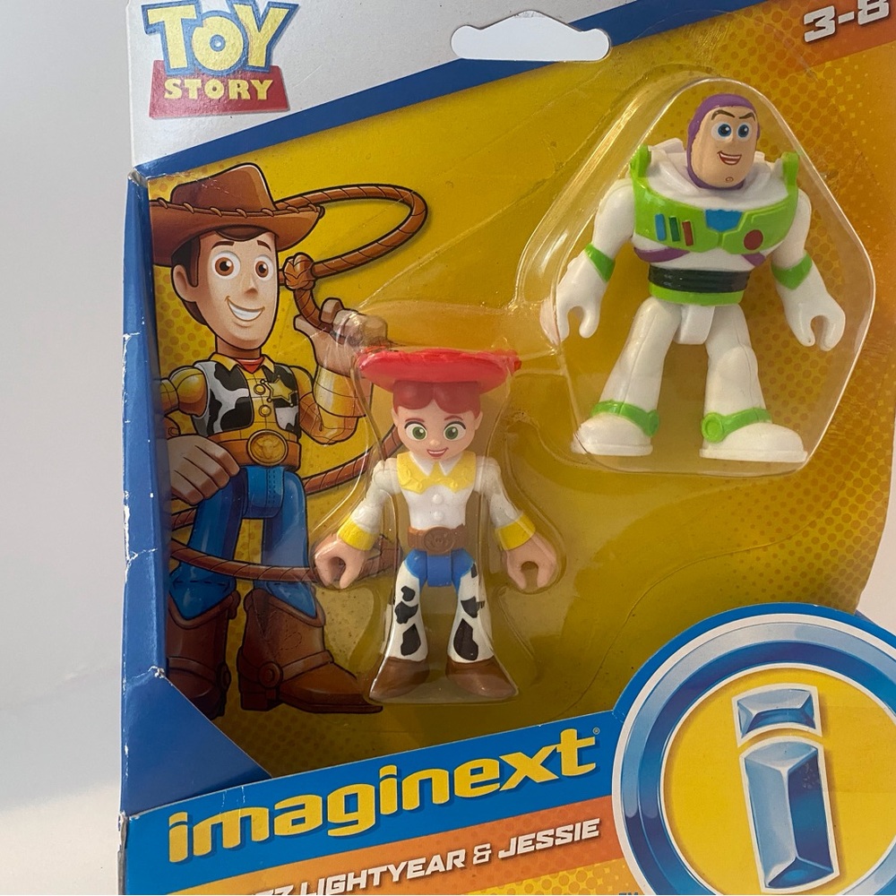 DISNEY PIXAR TOY STORY BUZZ JESSIE Figure Set